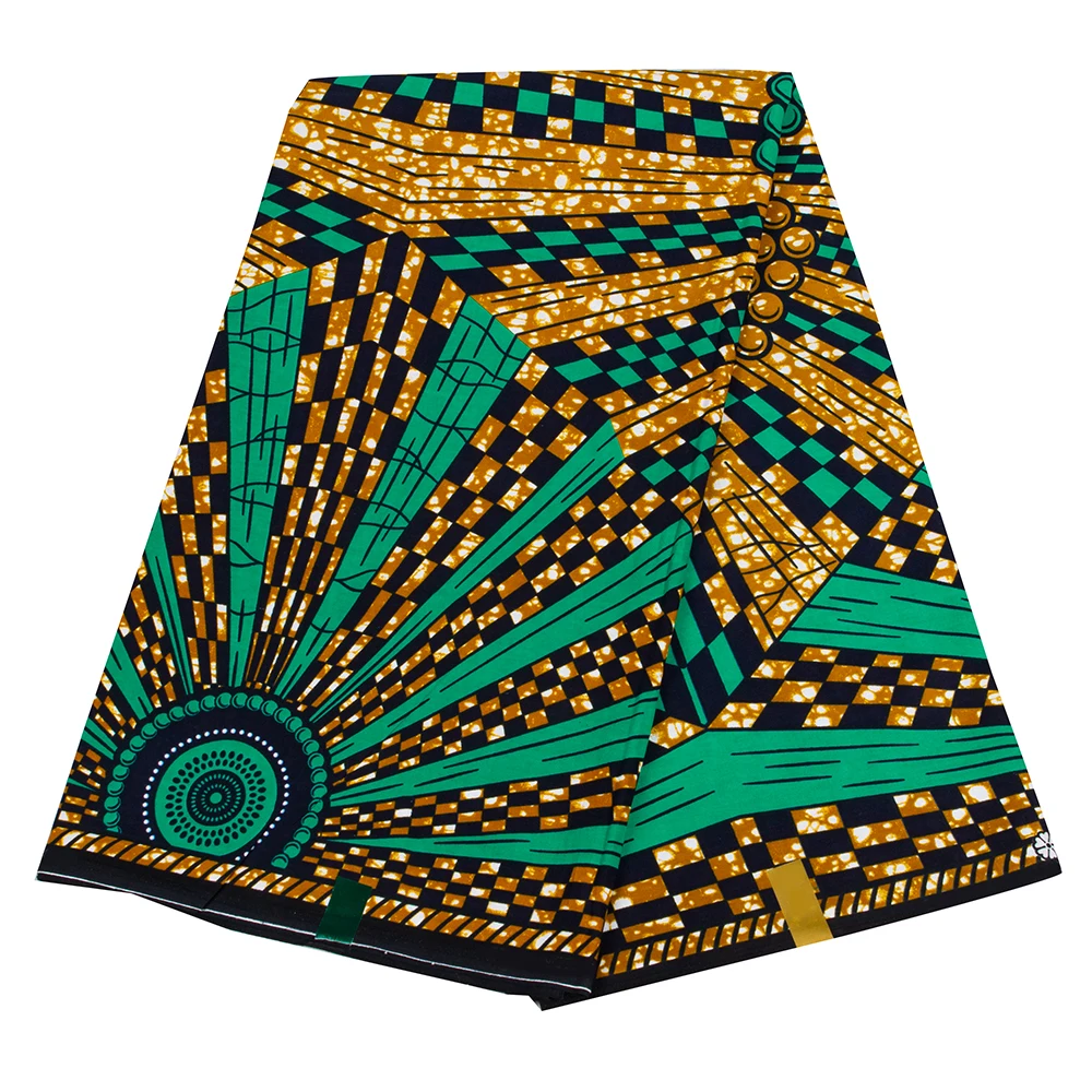 Sewing Batik Fabric - African Fabric 3/6Yards Cotton Ankara Print
