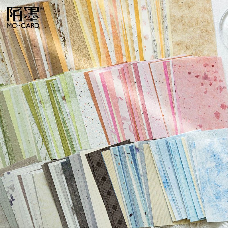 Pattern Tissue Paper - 30Pcs/lot Simple All-match Retro Paper Block
