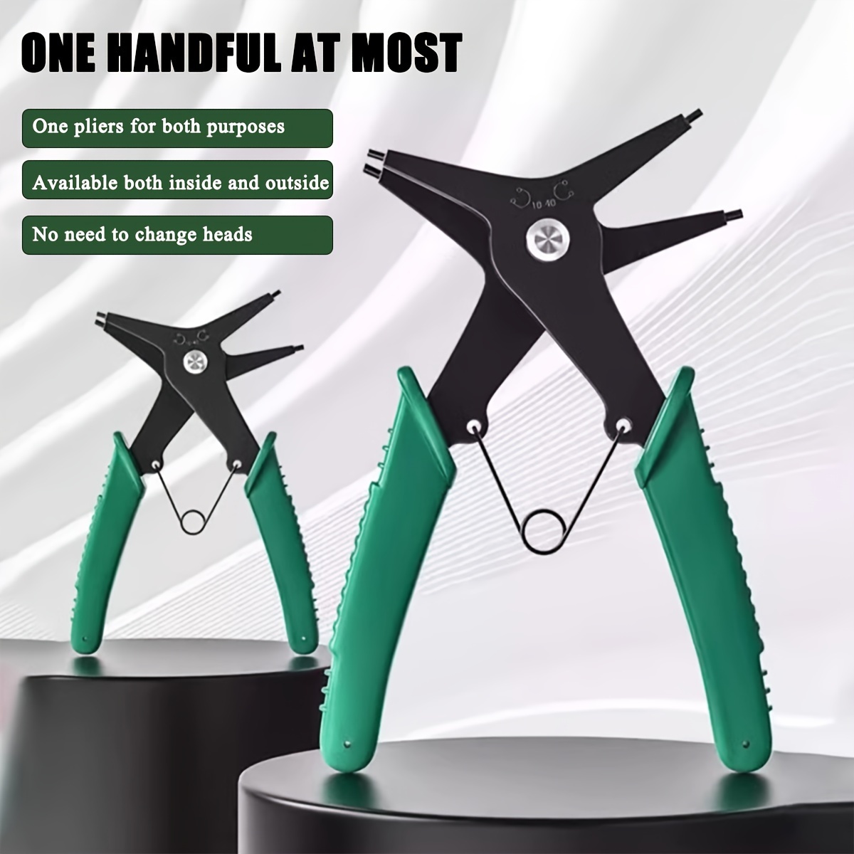 2 in 1 Snap Ring Pliers, Dual- - Snap Button Plier ulasan dan harga