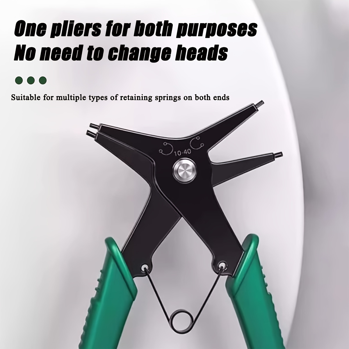 2 in 1 Snap Ring Pliers, Dual- - Snap Button Plier ulasan dan harga