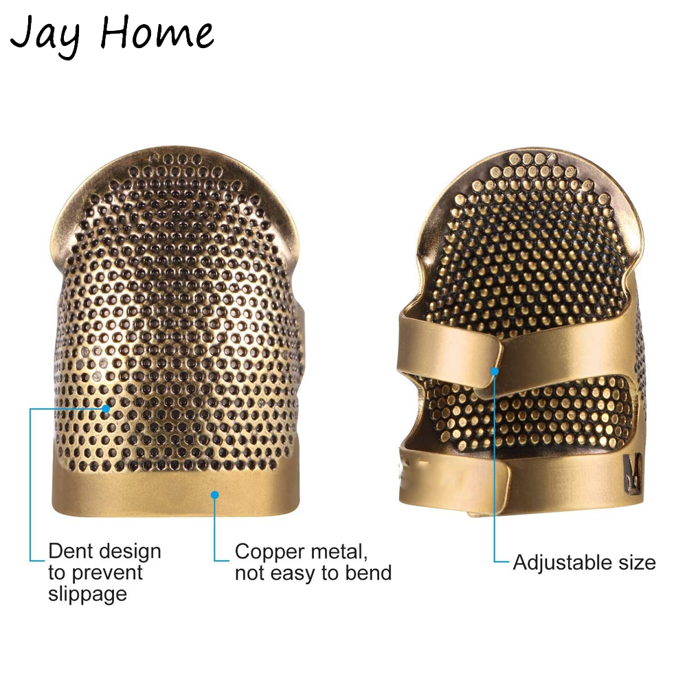 14Pcs Sewing Thimble Set Metal - Sewing Thimble Metal ulasan dan harga