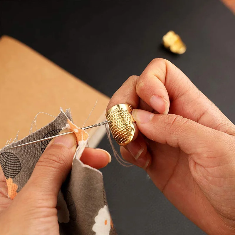 1-3PCS Sewing Thimble Hand-Wor - Sewing Thimble Metal ulasan dan harga