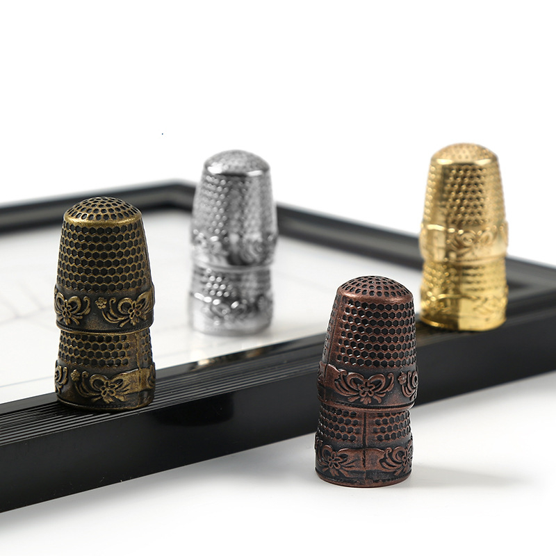 Retro Finger Protector Antique - Sewing Thimble Metal ulasan dan harga