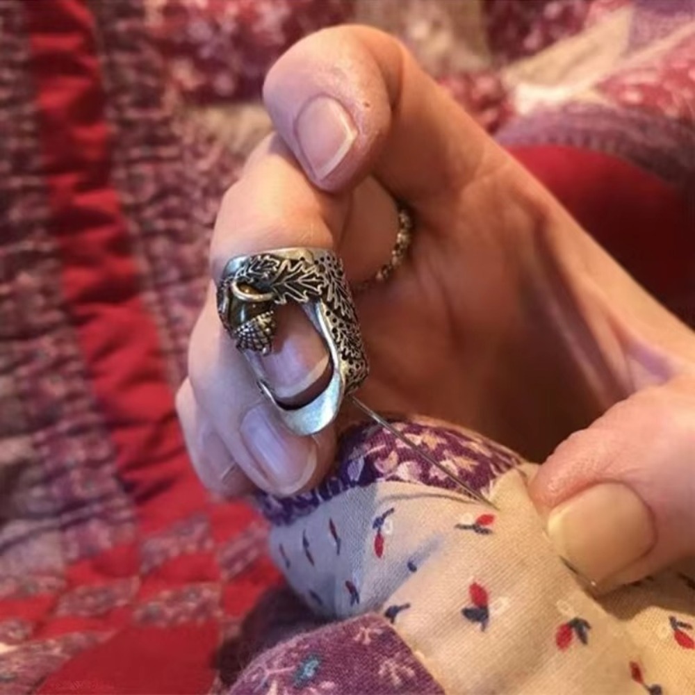 Metal Open Nail Acorn Thimble  - Sewing Thimble Metal ulasan dan harga