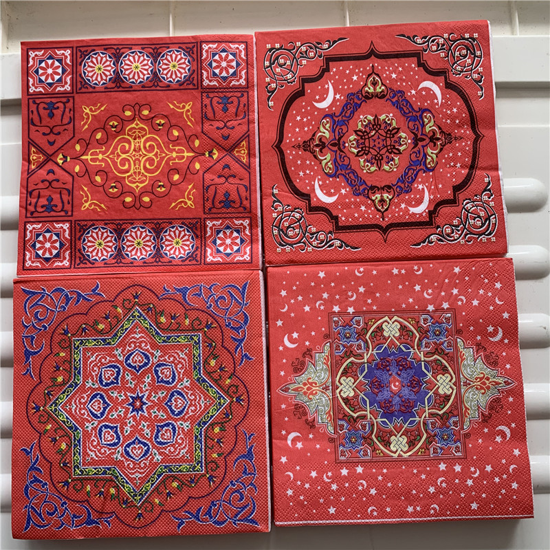 Decoupage paper napkins tissue - Pattern Tissue Paper ulasan dan harga