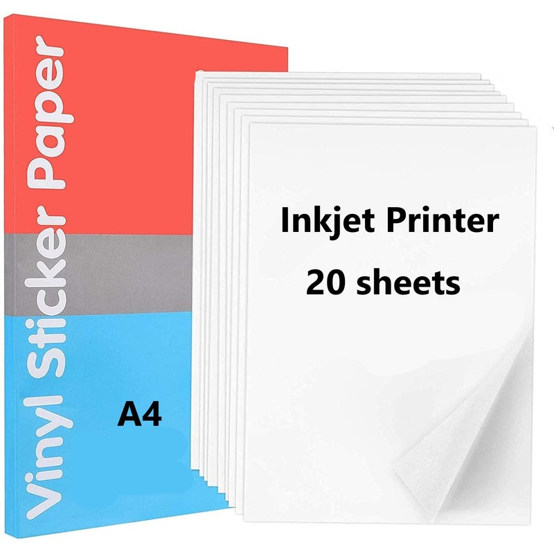20 Sheets A4  Vinyl Sticker Pa - Pattern Tissue Paper ulasan dan harga
