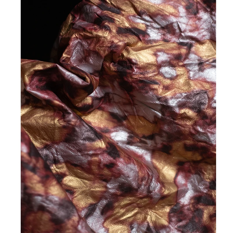 Creative Leather Fabric Pleats - Is Sewing Textile Art ulasan dan harga