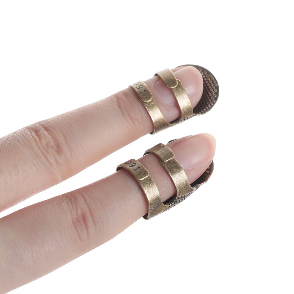Home DIY Crafts Handworking Se - Sewing Thimble Metal ulasan dan harga