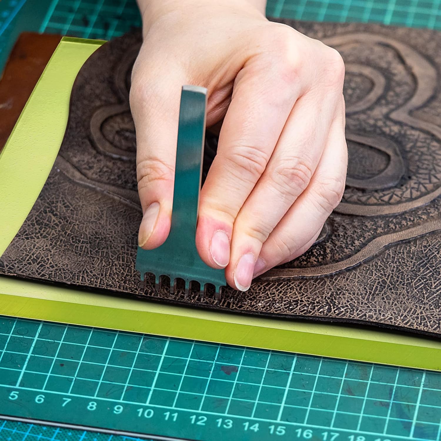 Leather Punch Pads, Cutting Ma - Cutting Mat Self Heal ulasan dan harga