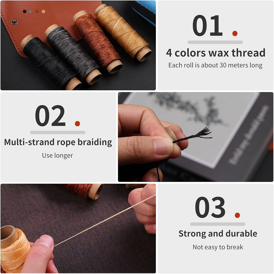 BUDDUR Leather Sewing Tools Ki - Textile Sewing Kit ulasan dan harga