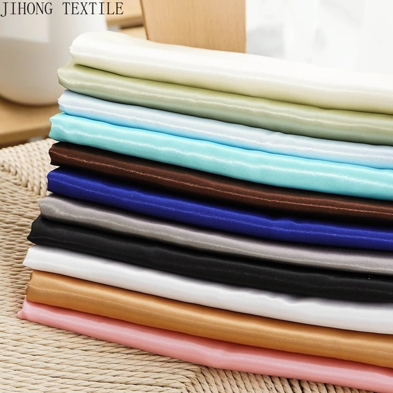 26 Colors Premium Satin Fabric - Textile And Sewing Materials ulasan dan harga