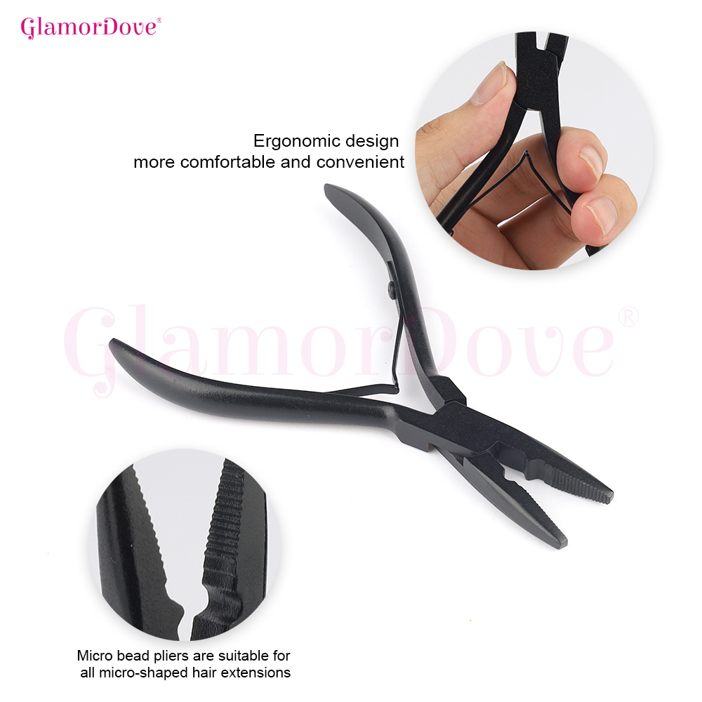 GlamorDove Micro Ring Hair Ext - Needle Threader Tool ulasan dan harga