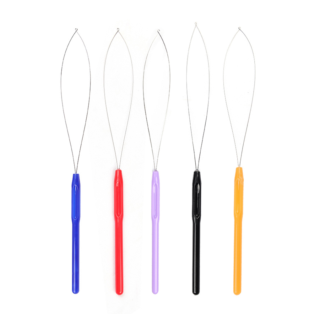 5 PCS Hair Extension Loop Need - Needle Threader Tool ulasan dan harga