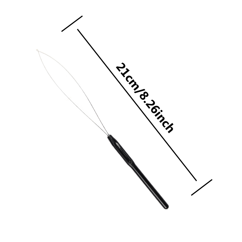 5 PCS Hair Extension Loop Need - Needle Threader Tool ulasan dan harga