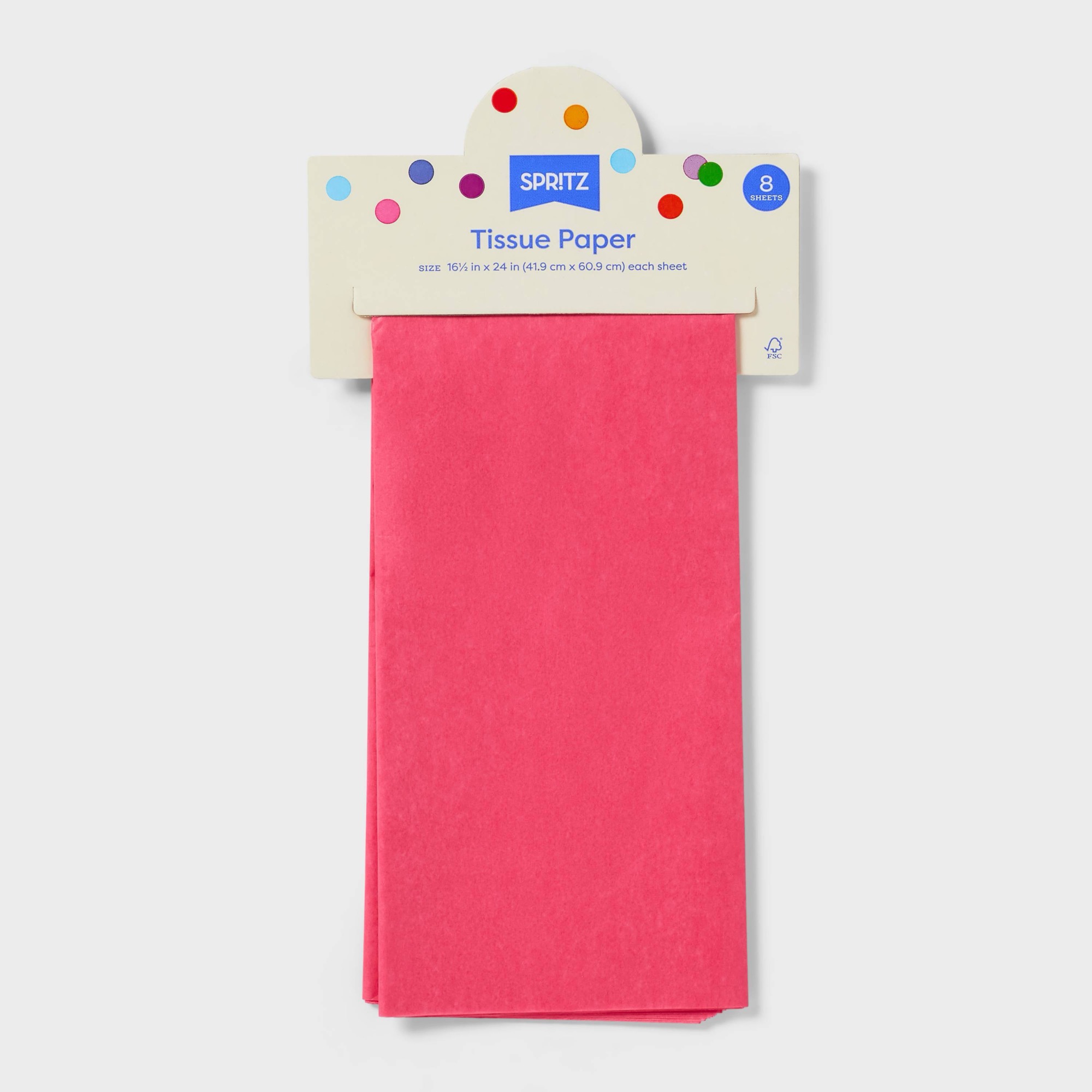 16ct Hot Pink Tissue Paper She - Pattern Tissue Paper ulasan dan harga