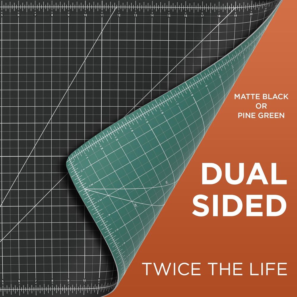Double-Sided Self-Healing Cutt - Cutting Mat Self Heal ulasan dan harga