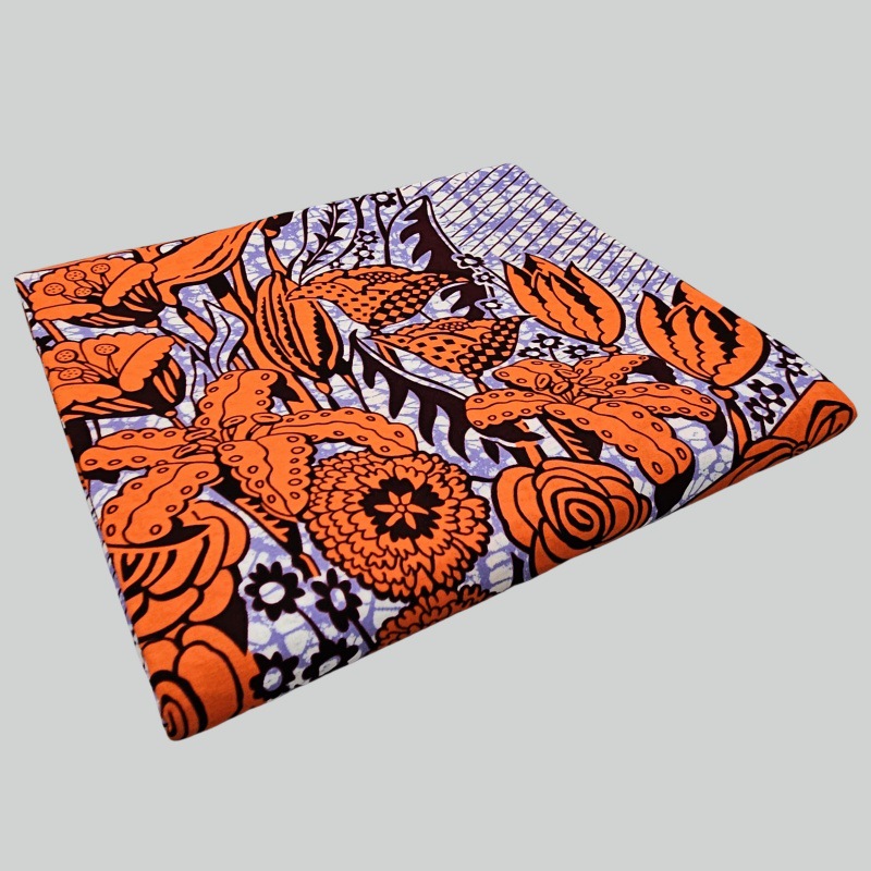 6Yards Long Cotton African Sty - Sewing Batik Fabric ulasan dan harga