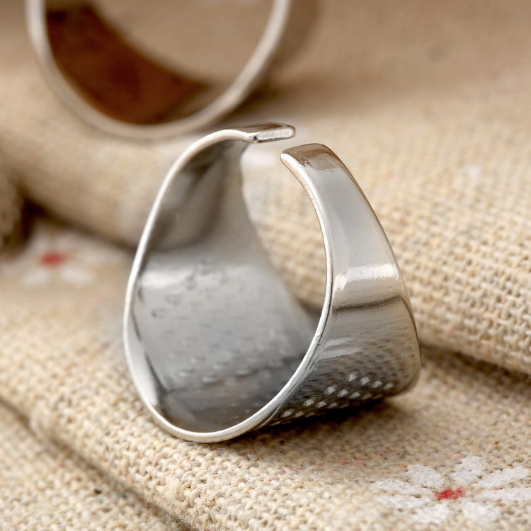 3pcs Metal Finger Thimbles Tai - Sewing Thimble Metal ulasan dan harga