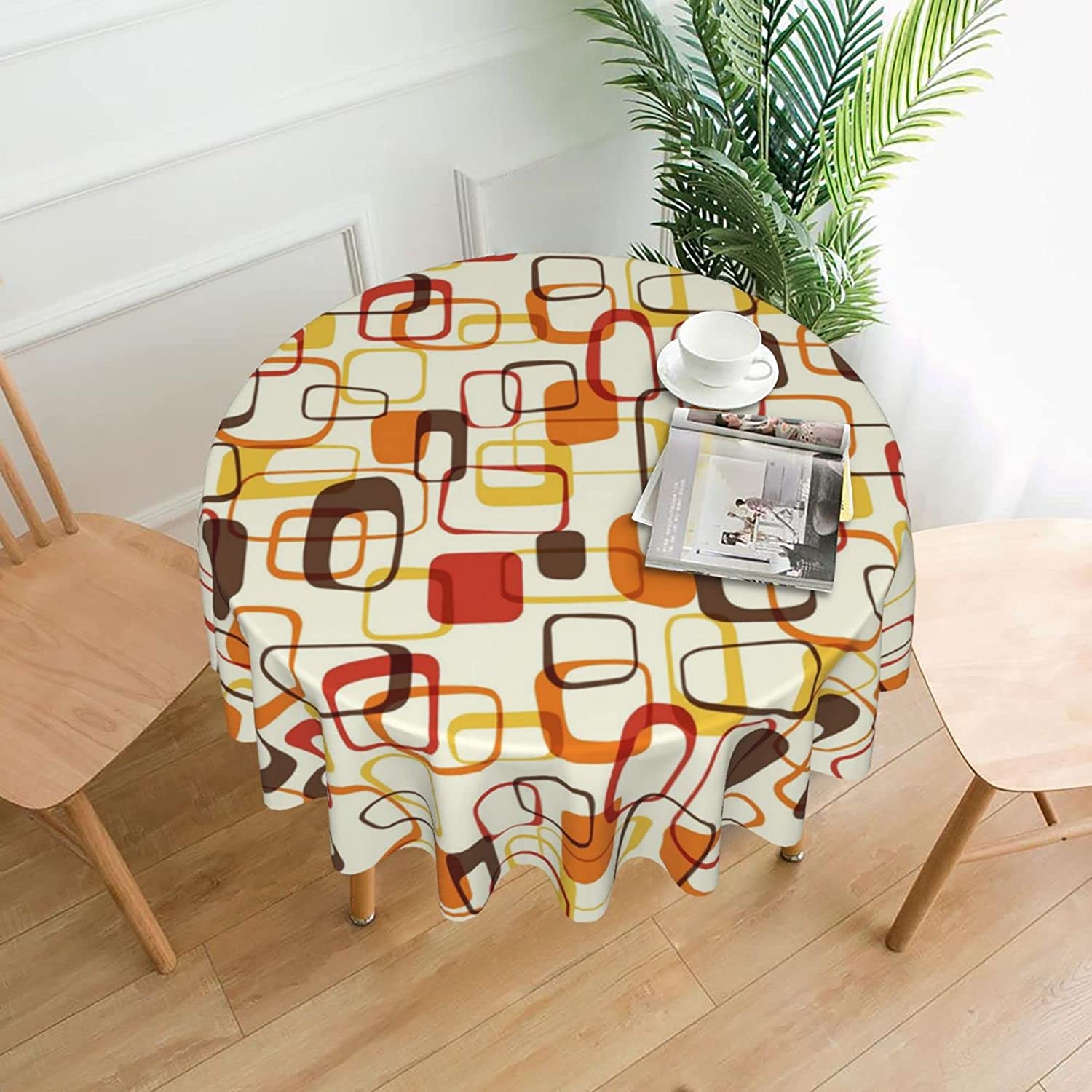 Retro Mid Century Geometric Ro - Century Textile & Sewing Supply By Owner ulasan dan harga