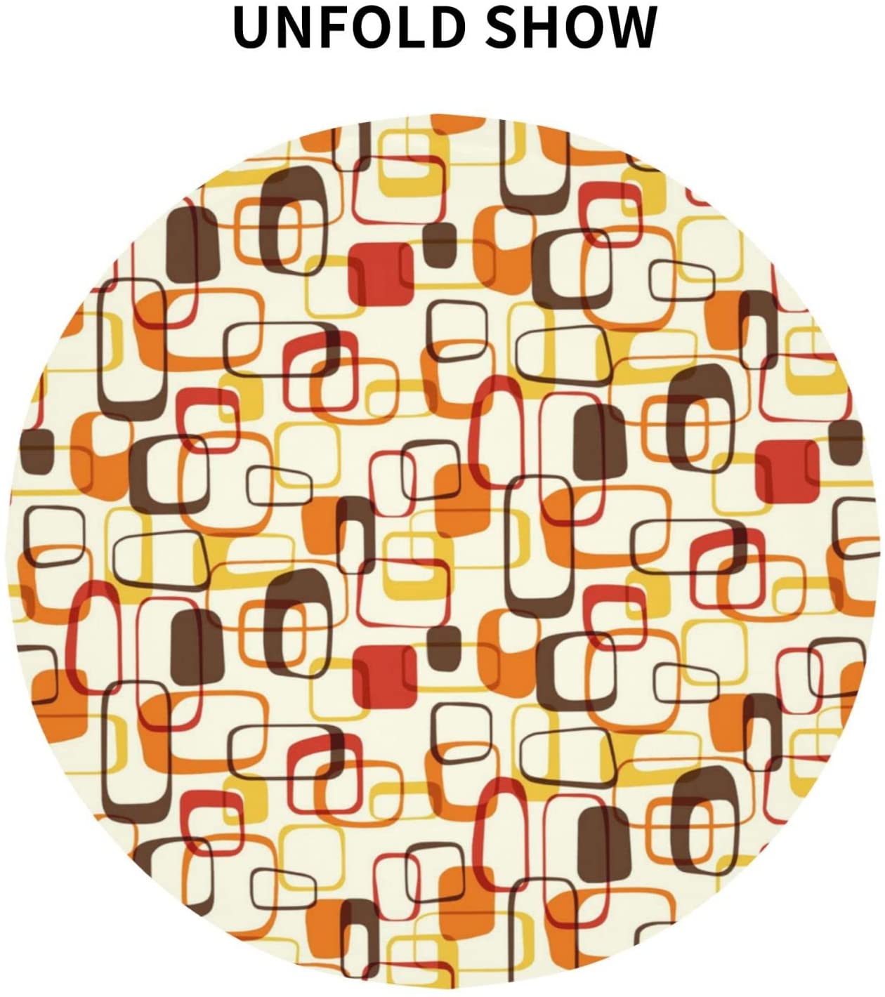 Retro Mid Century Geometric Ro - Century Textile & Sewing Supply By Owner ulasan dan harga
