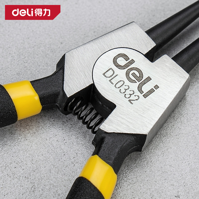Deli 5inch Circlip Plier Set L - Snap Button Plier ulasan dan harga