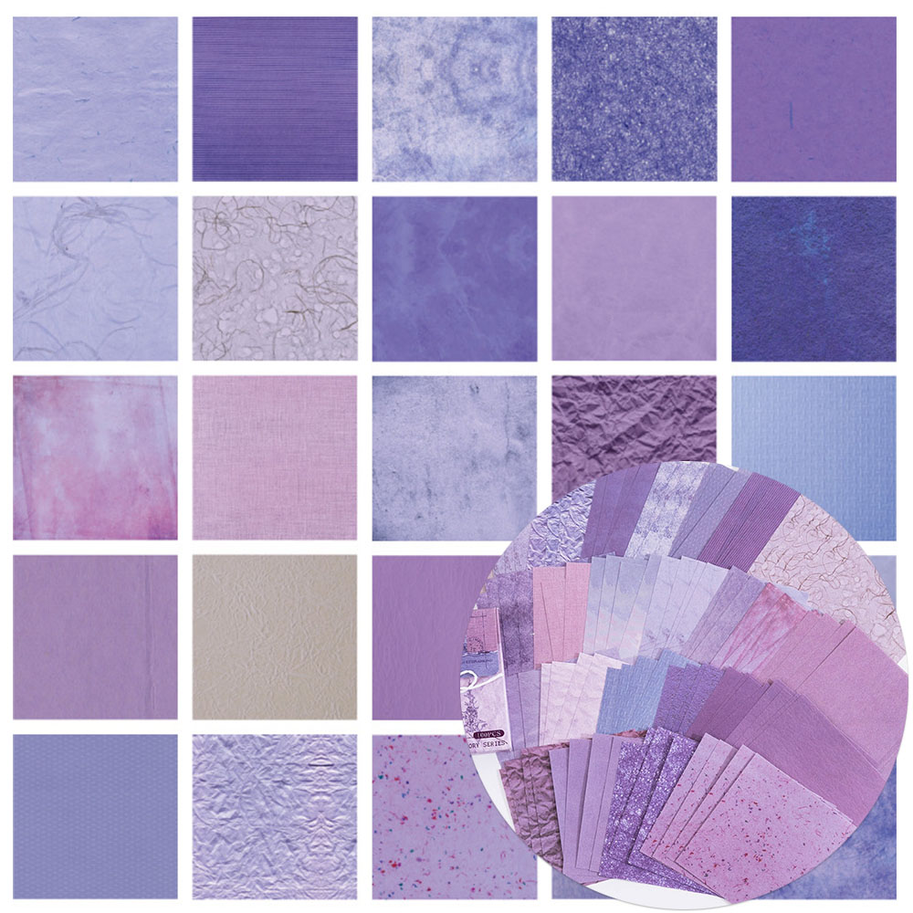 100 Pcs Colorful Texture Backg - Pattern Tissue Paper ulasan dan harga