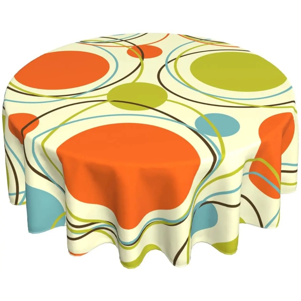 Table Cloth Colorful 1950s Ret - Century Textile & Sewing Supply By Owner ulasan dan harga