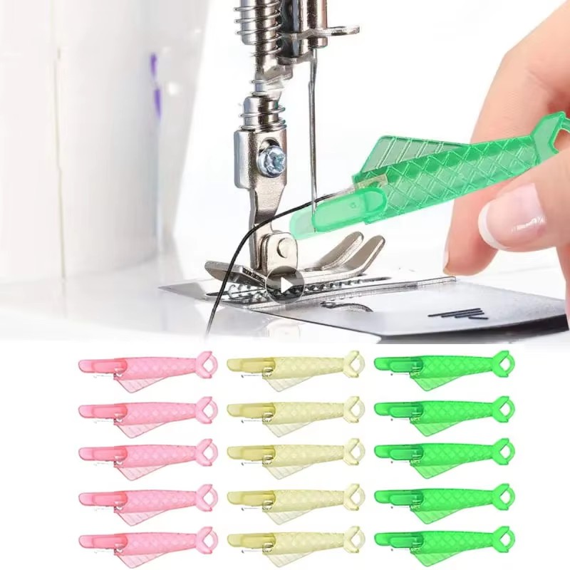 1/10/20pcs Automatic Needle Th - Needle Threader Tool ulasan dan harga