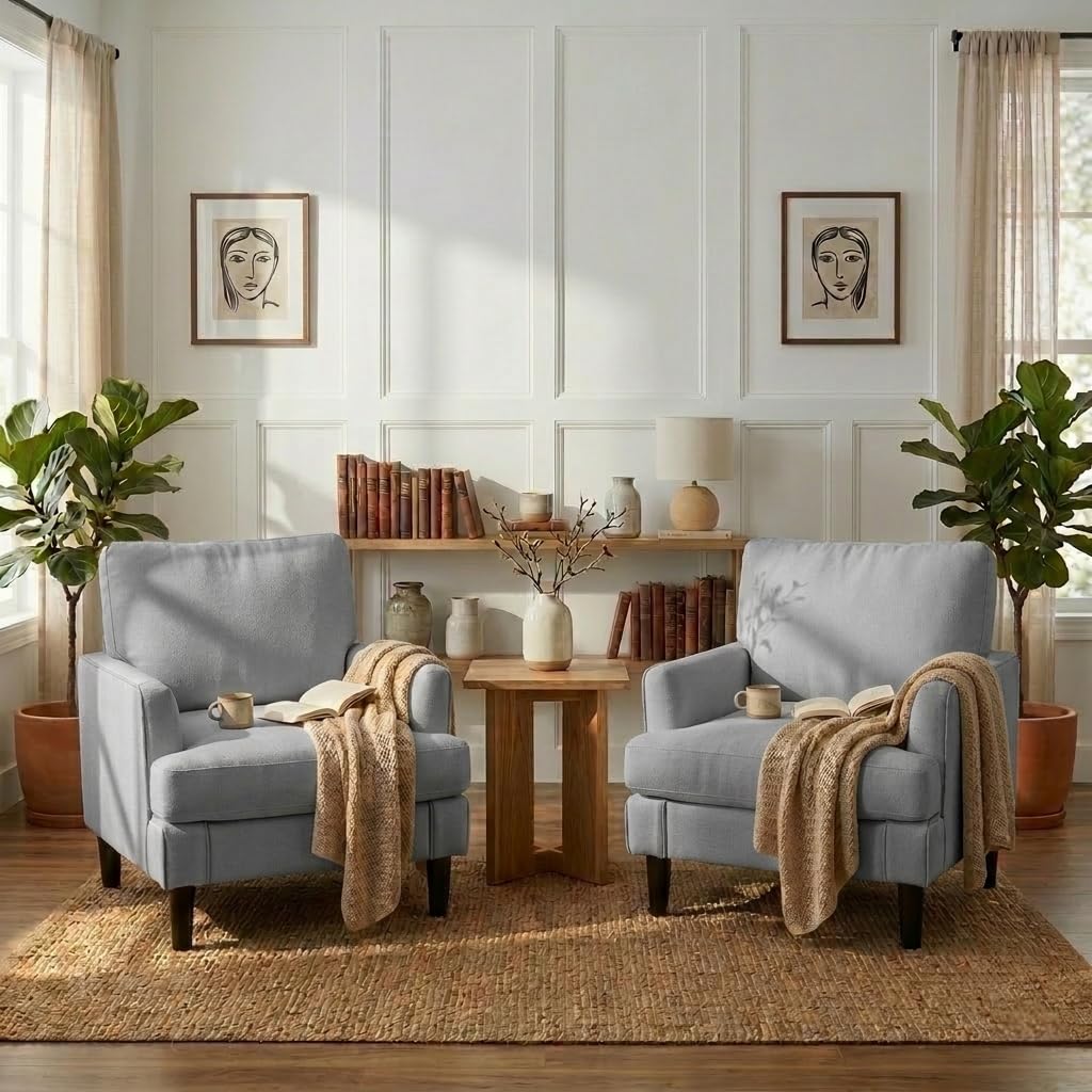 #Accent Chair Set Of  Mid-Cent - Century Textile & Sewing Supply By Owner ulasan dan harga