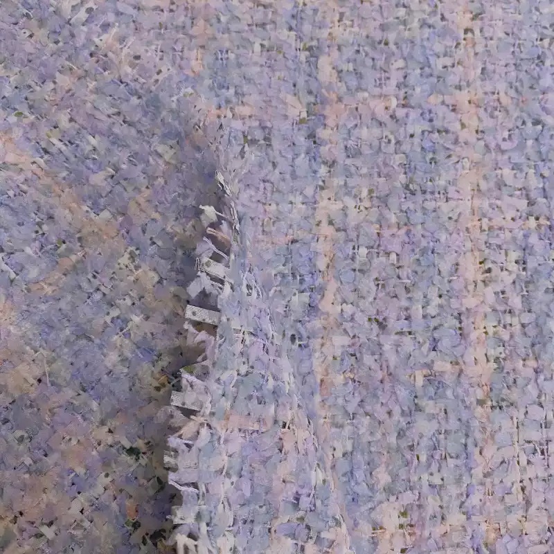 Light Purple Lattice Ribbon Ya - Sewing Tweed ulasan dan harga