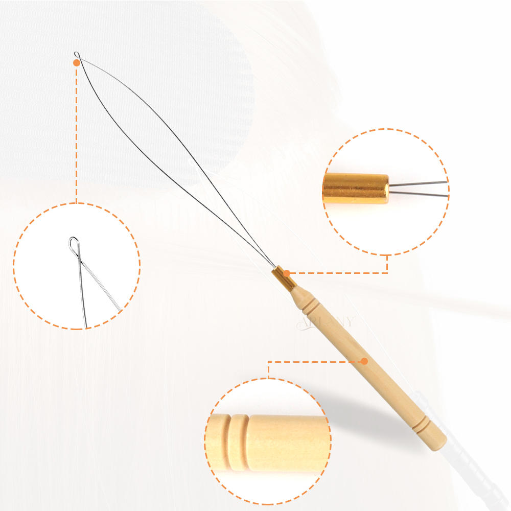 10Pcs Micro Rings Loop Tool Ha - Needle Threader Tool ulasan dan harga