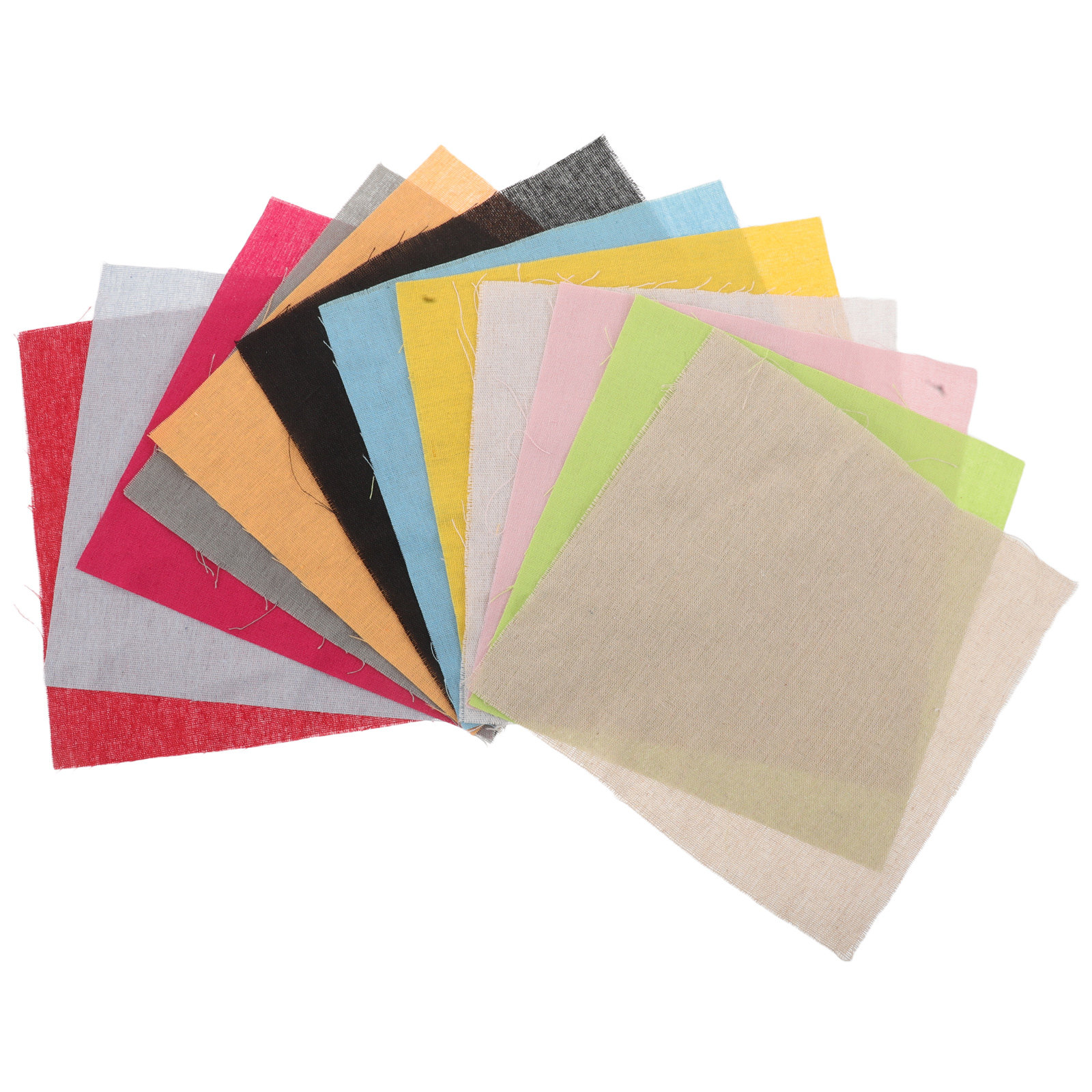 12Sheet Linen Embroidery Fabri - Is Sewing Textile Art ulasan dan harga