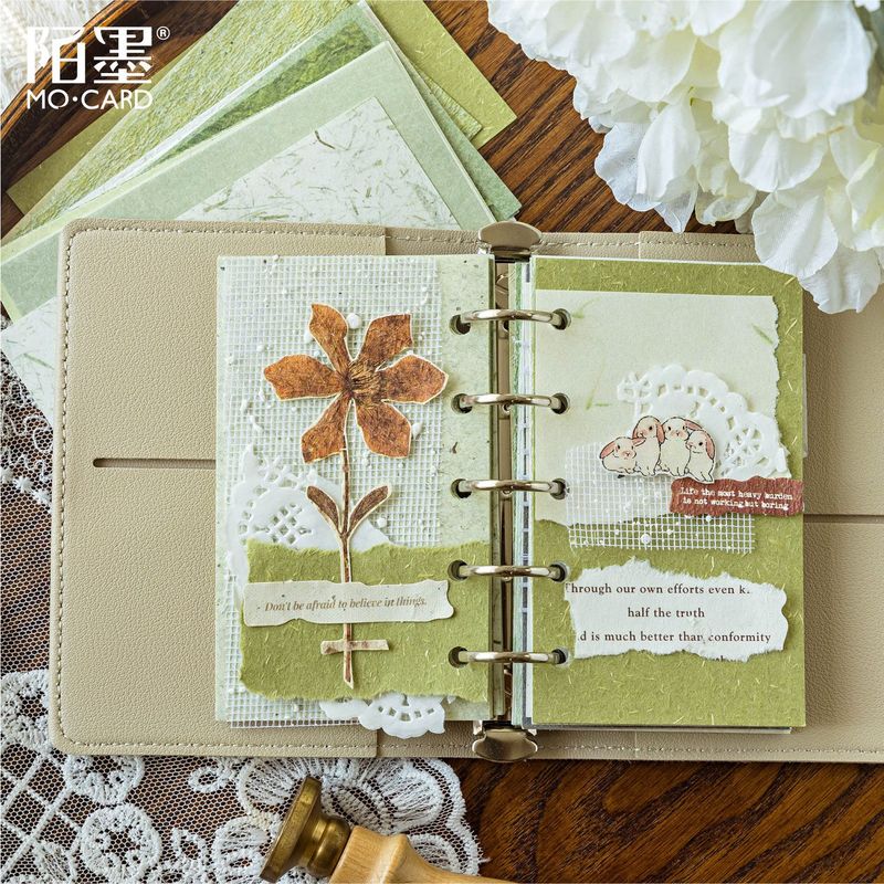 30Pcs/lot Simple All-match Ret - Pattern Tissue Paper ulasan dan harga