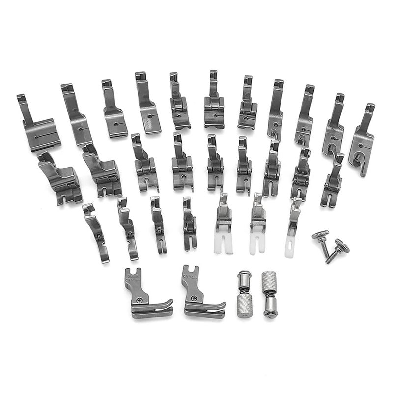 A84E-31 PCS Presser Foot Set 2 - Sewing Tt ulasan dan harga