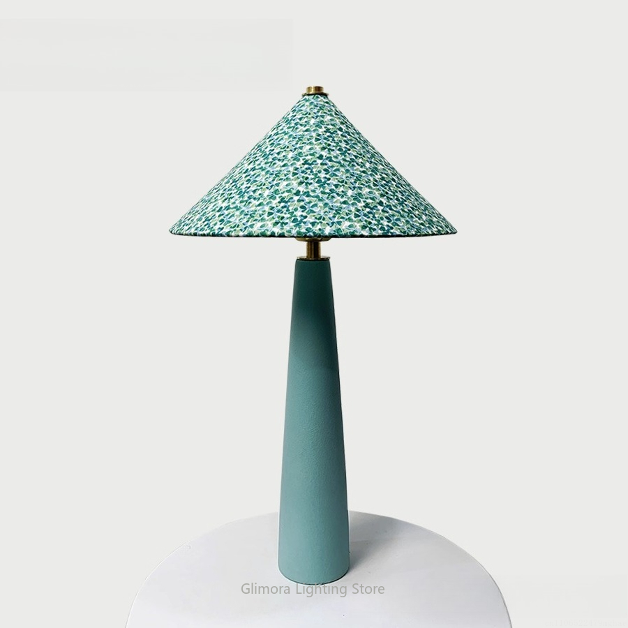 Teal Umbrella Shape Table Lamp - Century Textile & Sewing Supply By Owner ulasan dan harga