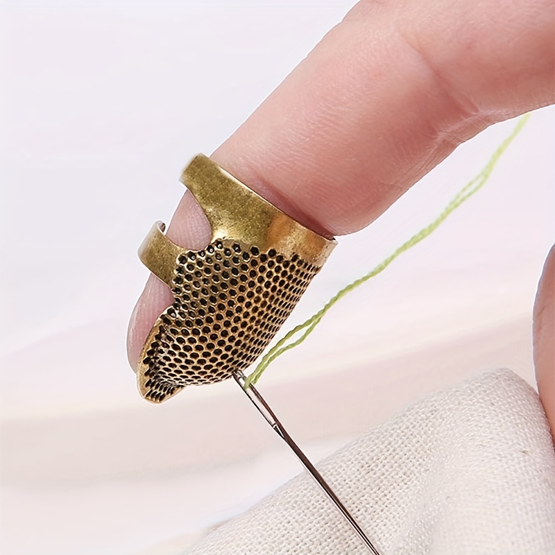 4pcs Sewing Thimble Finger Pro - Sewing Thimble Metal ulasan dan harga