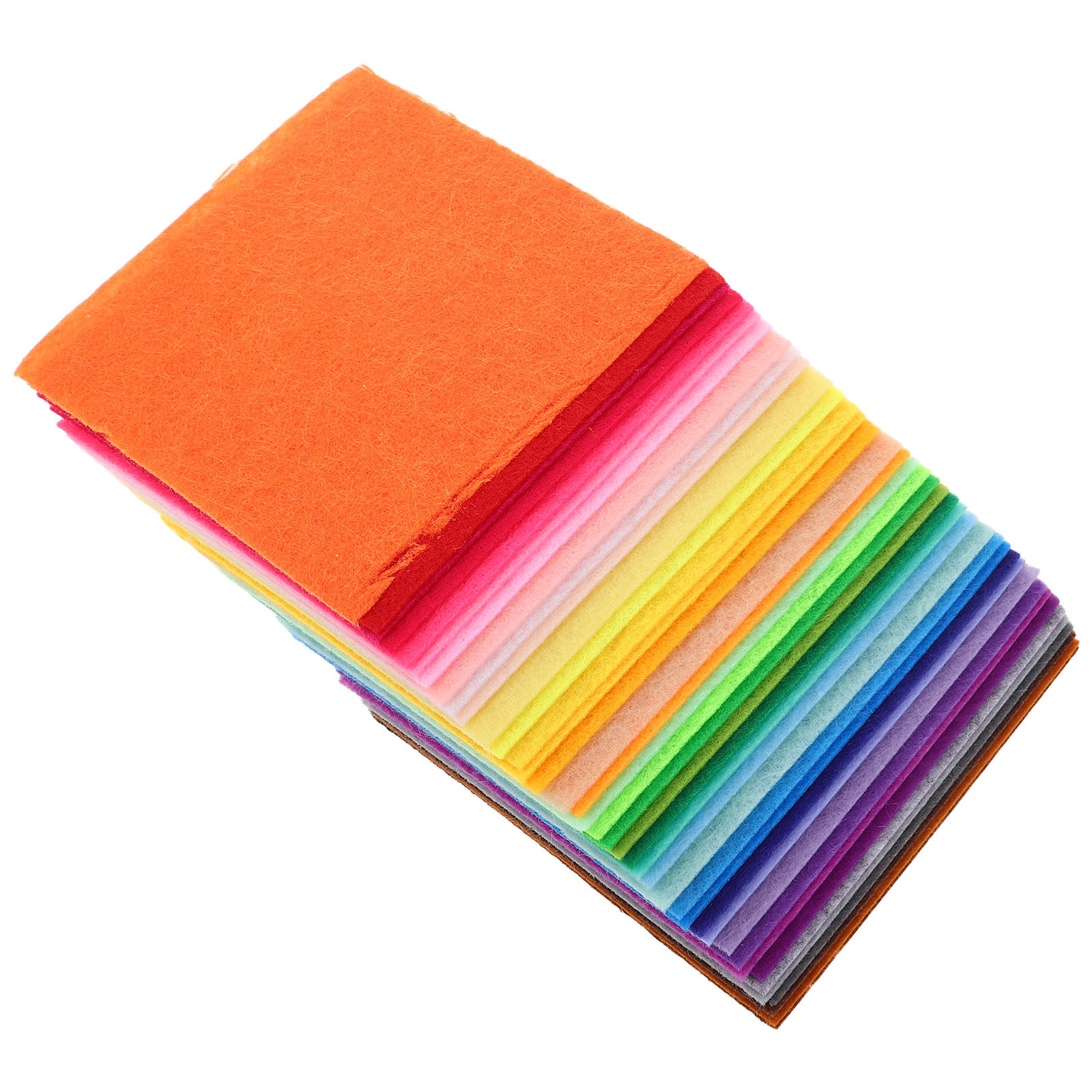 120Pcs Felt Squares 10x10cm As - Is Sewing Textile Art ulasan dan harga